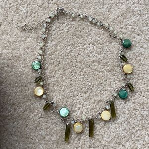 Lia Sophia genuine abalone necklace